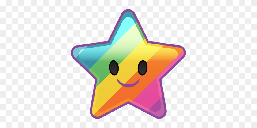 377x360 Stars - Star Sticker PNG