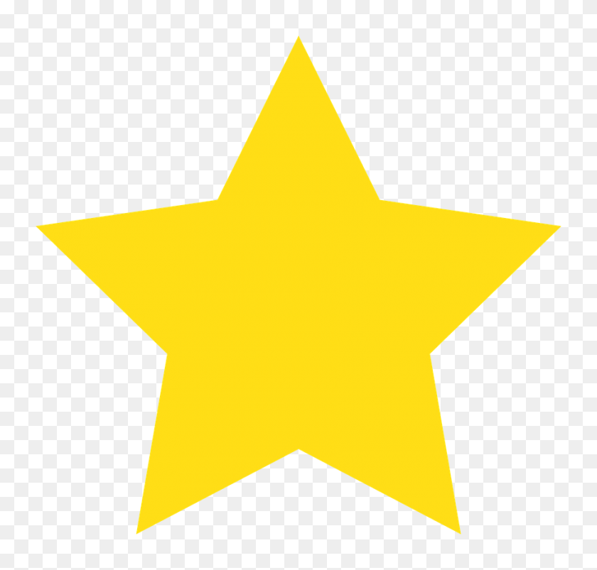 900x858 Estrellas - Clipart Estrella Amarilla