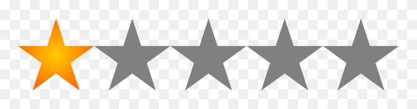 2000x411 Estrellas - Cinco Estrellas Png