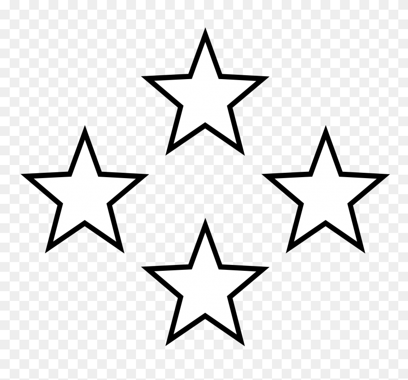 2000x1854 Stars Clipart Black And White - 4th Of July Black And White Clipart