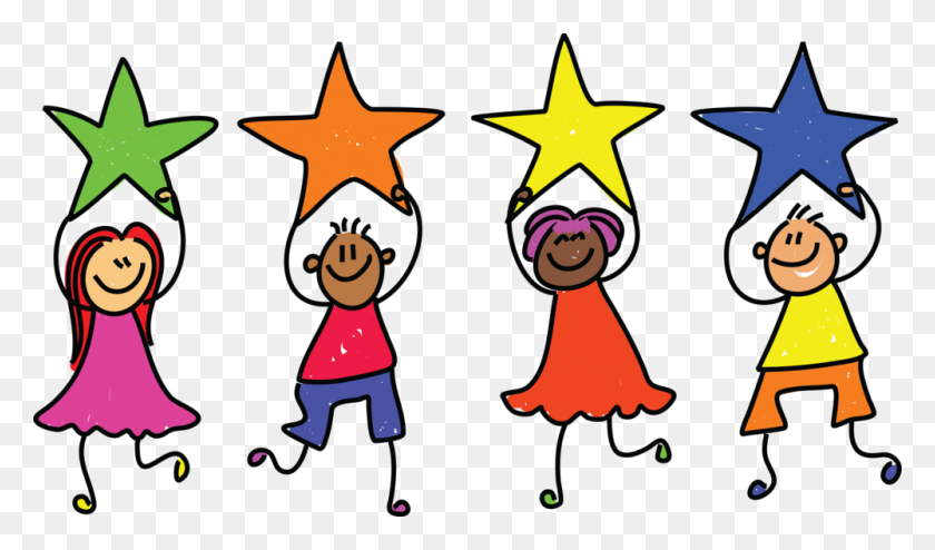 1000x557 Stars Png For Kids Transparent Images - Reach For The Stars Clipart