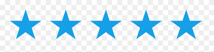 882x165 Estrellas Png Transparente, Estrella Dorada Clipart Collection - Estrellas Png Transparente