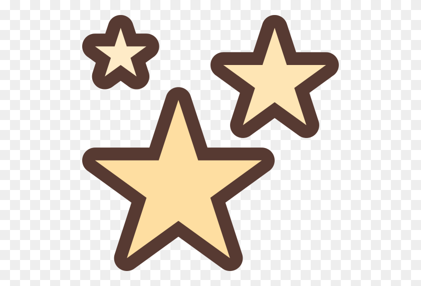 512x512 Stars Star Png Icon - Yellow Stars PNG