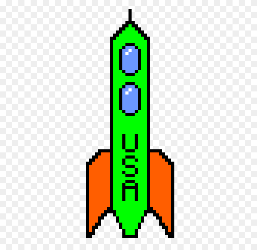 400x760 Nave Espacial Pixel Art Maker - Nave Espacial Png