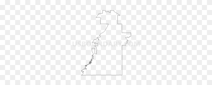 280x280 State Legislative District Upper Chamber, State Senate District - Florida Outline PNG
