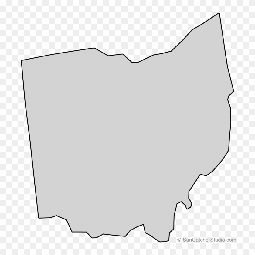 1364x1364 Patrones De Edredón De Estado - Clipart De Ohio