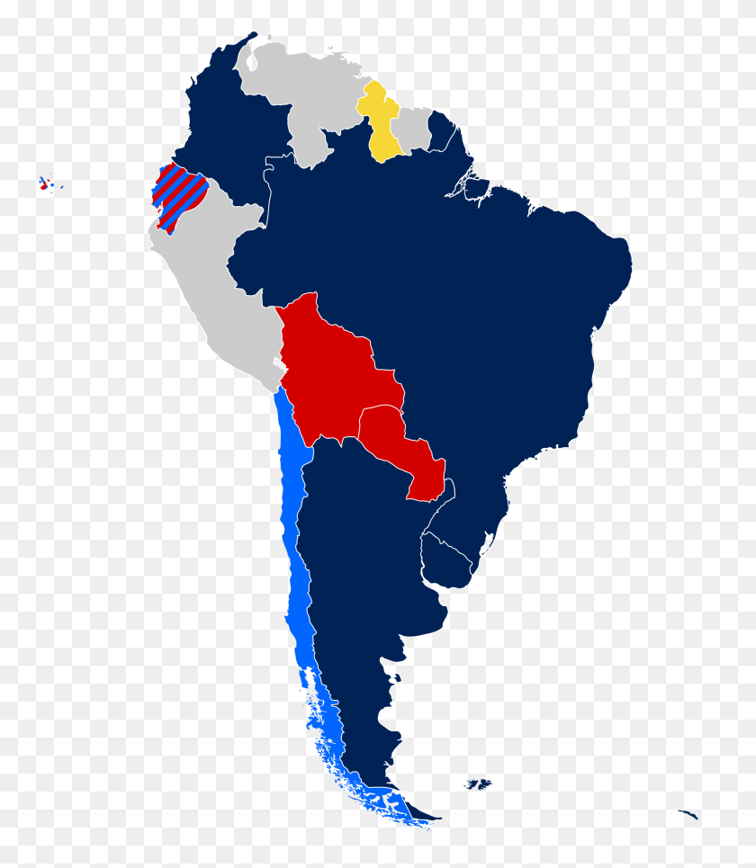 2000x2323 State Recognition Of Same Sex Relationships - South America PNG