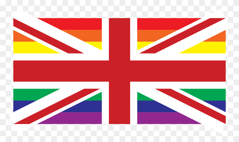 1787x1009 Static Rainbow Union Flag Icons Png - Rainbow Flag PNG
