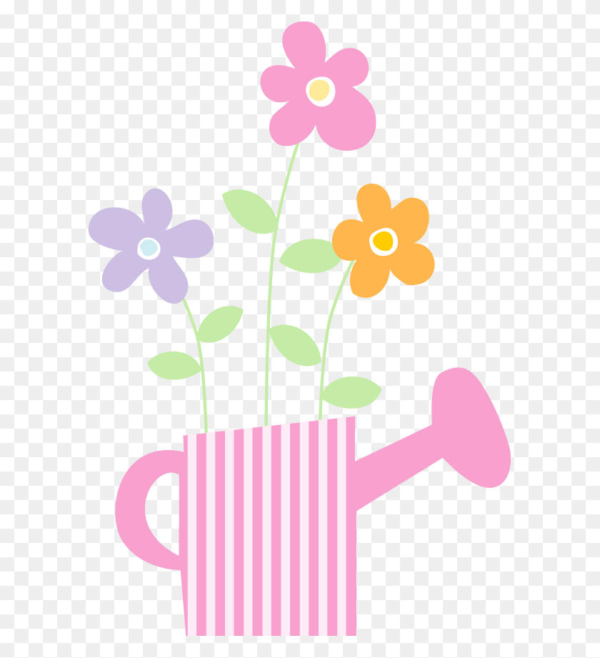 591x861 Stationery Flowers, Clip - Pinky Promise Clipart