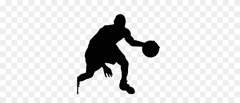 300x300 Stats Leaders Basketball Ireland - Football Player Silhouette PNG