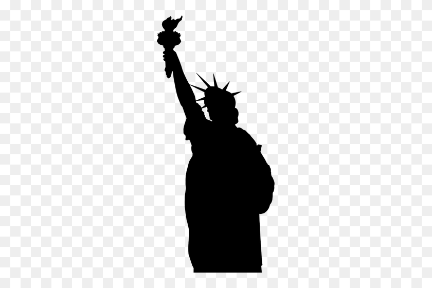 229x500 Statue Of Liberty Clip Art Free - Clipart Statue Of Liberty