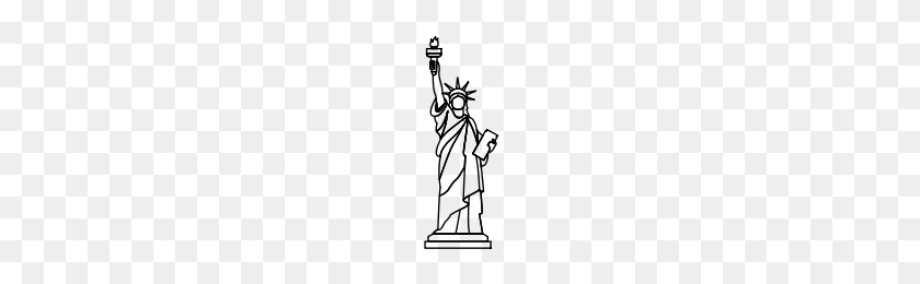 200x200 Statue Of Liberty Icons Noun Project - Statue Of Liberty PNG