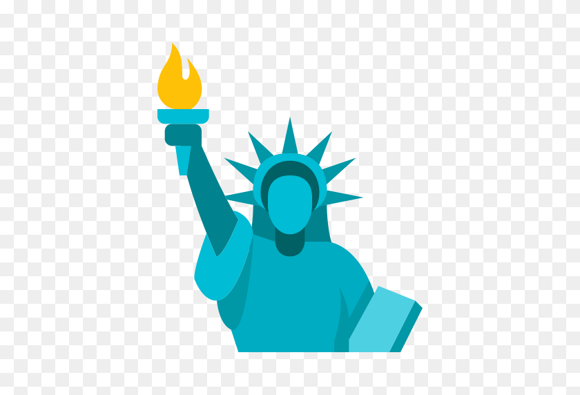 512x512 Statue Of Liberty, Monument, Monuments Icon With Png And Vector - Statue Of Liberty PNG