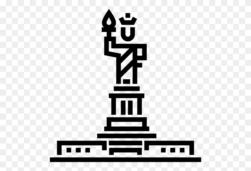512x512 Estatua De La Libertad Png Icono - Estatua De La Libertad Png