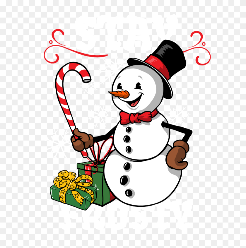 600x787 Stay Frosty Udesign Demostración De Software De Diseño De Camiseta - Frosty The Snowman Png