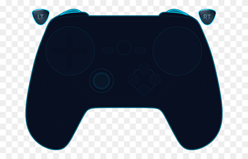 668x480 Steam Controller - Xbox One Controller PNG