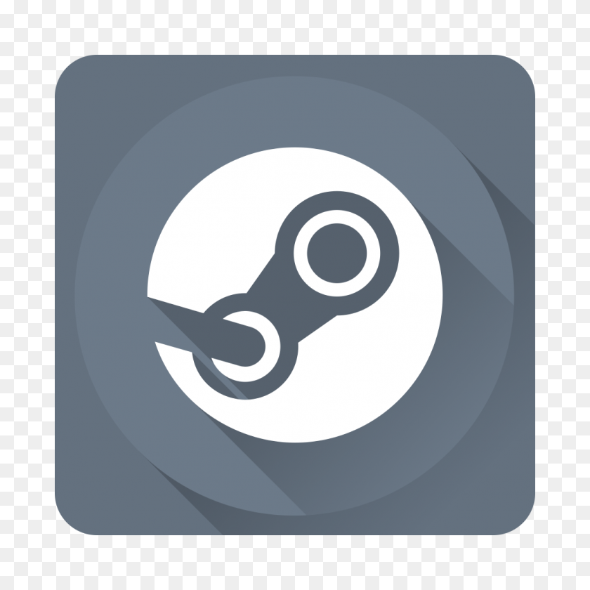 1024x1024 Steam Icon Shadow Application Icons Pack Blackvariant - Steam Icon PNG