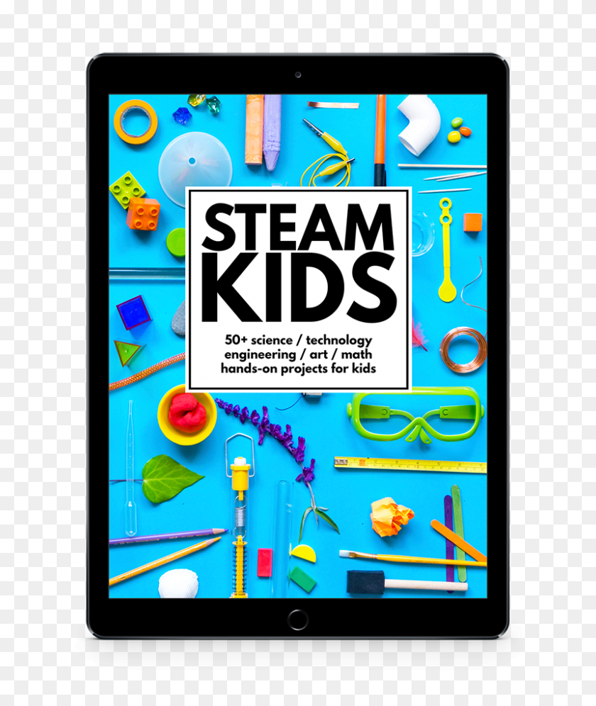 800x960 Steam Kids Ipad Transparent Background Teach Beside Me - Ipad PNG Transparent