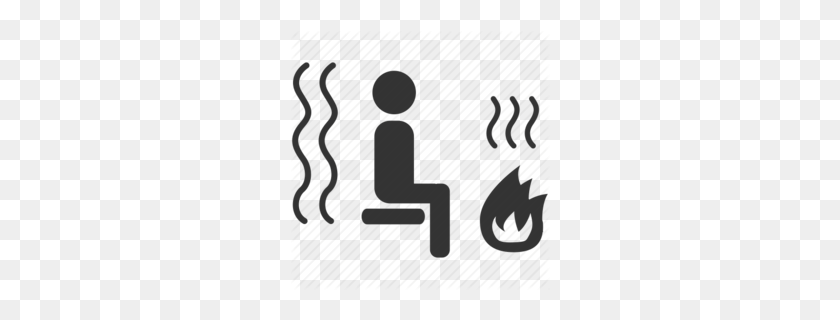 260x260 Steam Room Clipart - Smore Clipart Black And White