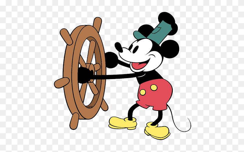 500x465 Steamboat Willie Mickey Mouse, Steamboat Willie Clipart - Clipart De Los Locos Años Veinte