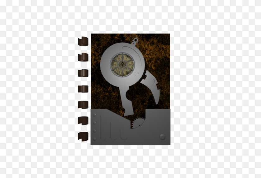 384x512 Cuaderno Steampunk - Steampunk Png