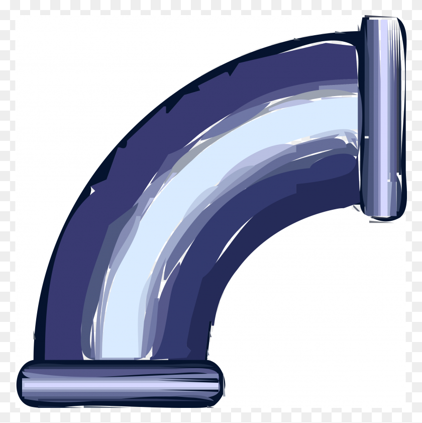 2394x2400 Steel Pipe Vector Clipart Image - Pipe PNG