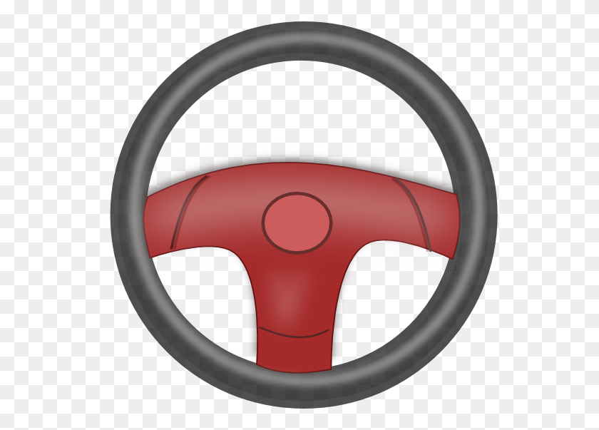 600x543 Steering Wheel Clip Art - Wheel Clipart