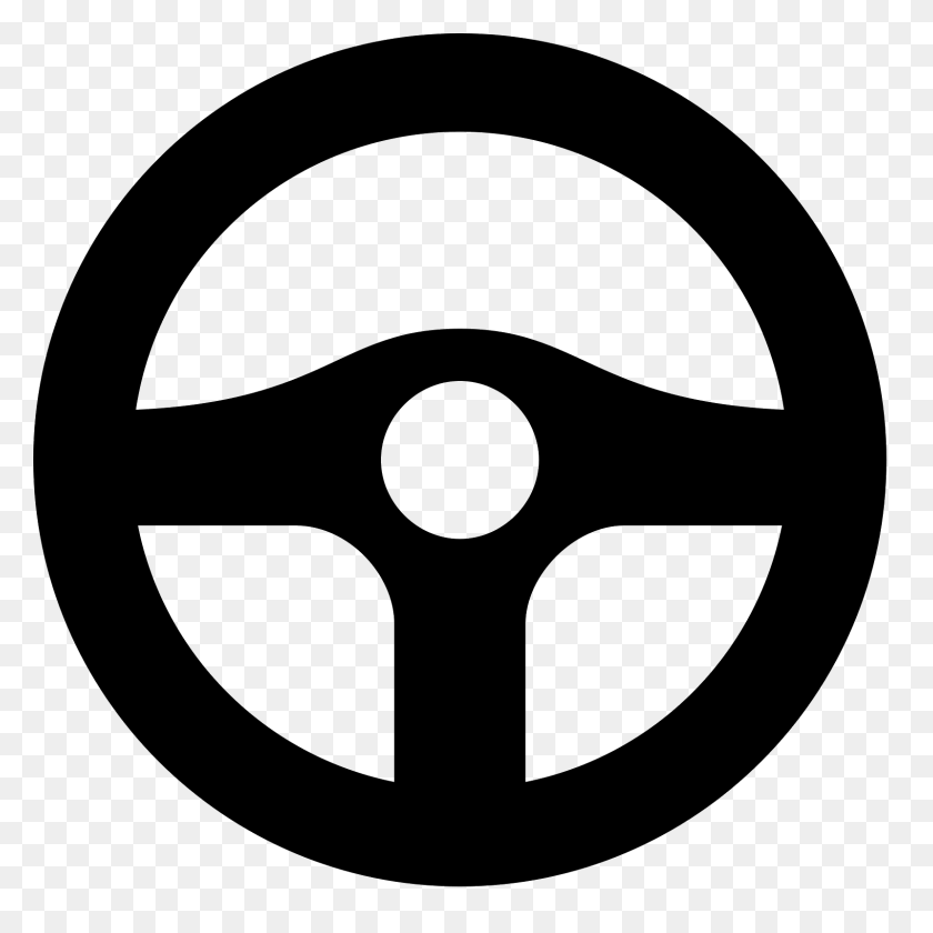 1600x1600 Steering Wheel Icon - Wheel PNG