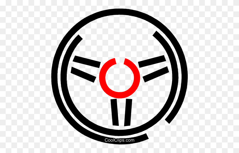 480x477 Steering Wheel Royalty Free Vector Clip Art Illustration - Steering Wheel PNG