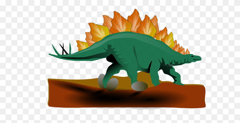 600x370 Stegosaurus Clip Art Free Vector - Sap Clipart