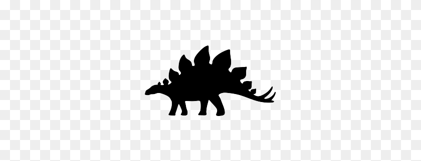 263x262 Stegosaurus Silhouette Dinosaur Toys Silhouette - Stegosaurus Clipart Black And White