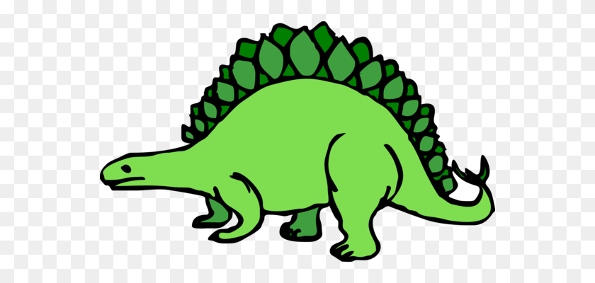 558x340 Stegosaurus Tyrannosaurus Dinosaurio Dibujo Triceratops Gratis - Brachiosaurus Clipart
