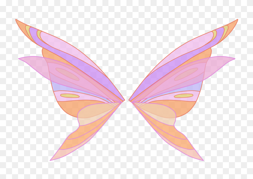 1280x881 Stella Harmonix Wings Simple - Fairy Wings PNG