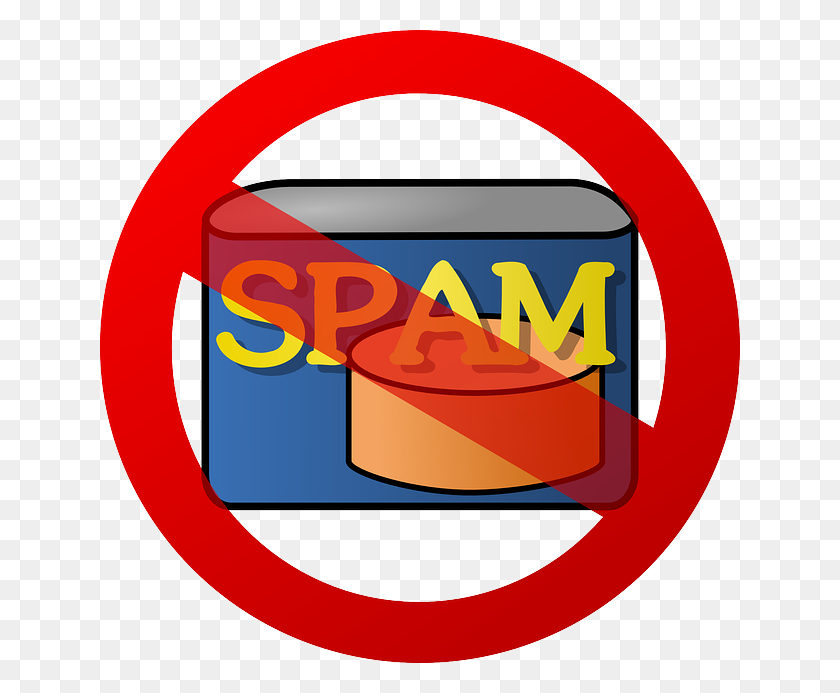 640x633 Steps To Help Stop Spam - Spam PNG