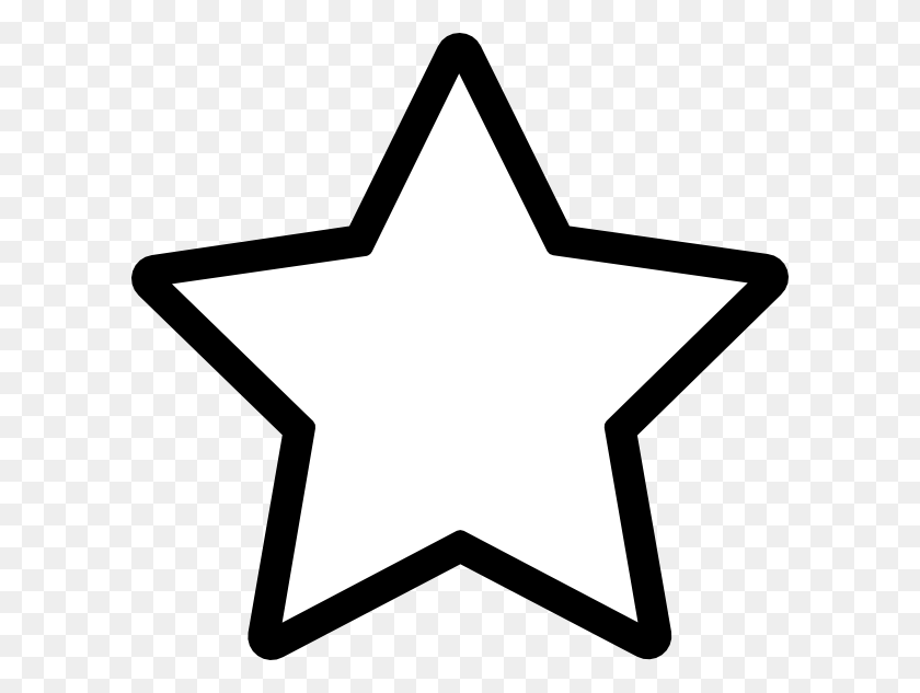 600x573 Stern Clipart - Estrella Clipart