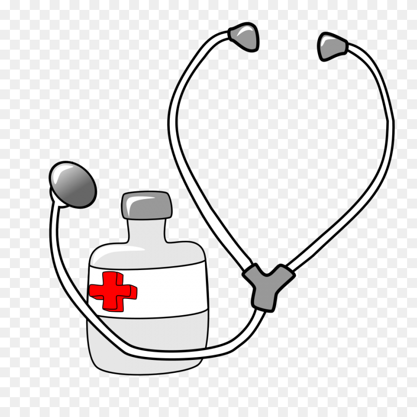 900x900 Stethoscope Clipart - Materials Clipart