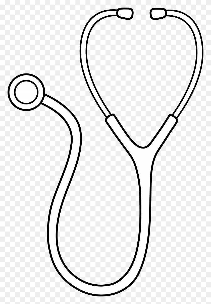 4289x6313 Stethoscope Clipart - Mortar Clipart
