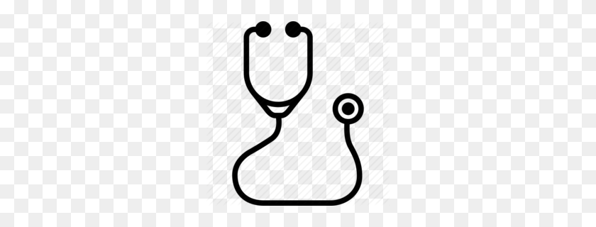 260x260 Stethoscope Clipart - Nurse Stethoscope Clipart