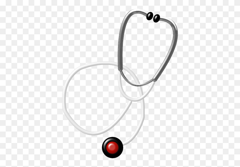 406x524 Stethoscope Clipart And Gifs - Stethoscope Clipart Free