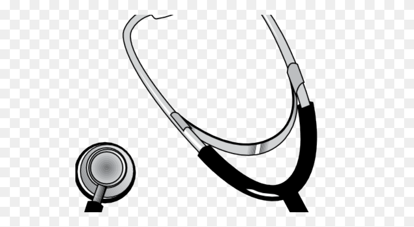 534x401 Stethoscope Cliparts - Stethoscope Clipart Black And White