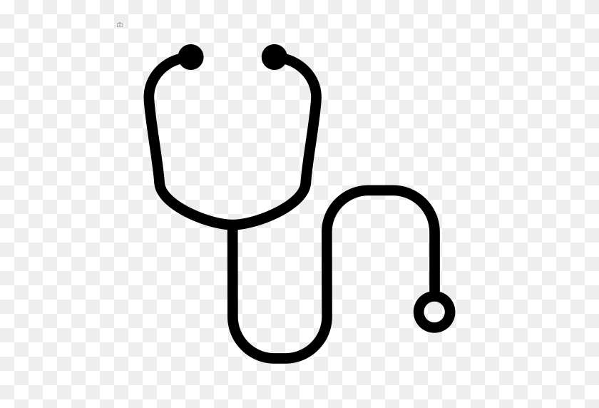 512x512 Stethoscope, Medical Care, Healthy Icon With Png And Vector Format - Stethoscope Clipart Free