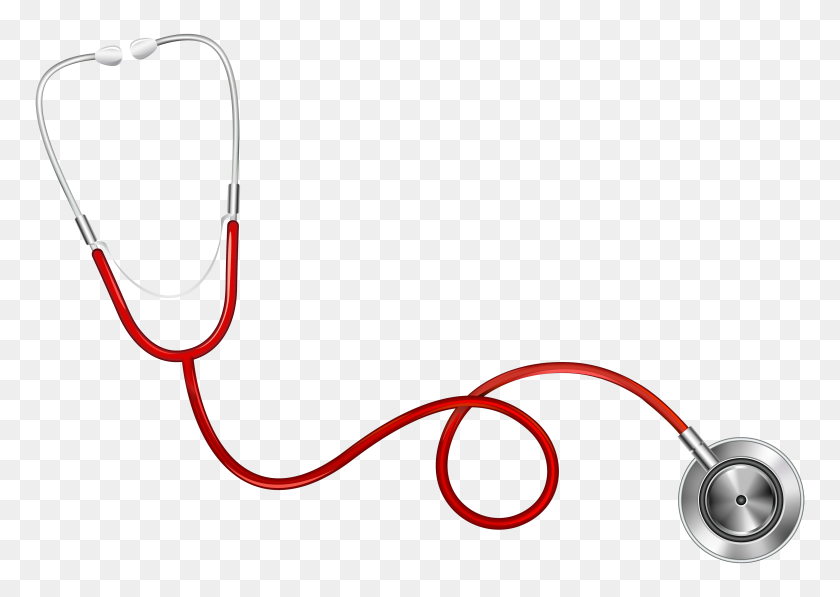 4000x2758 Stethoscope Medicine Physician Clip Art - Doctor Equipment Clipart
