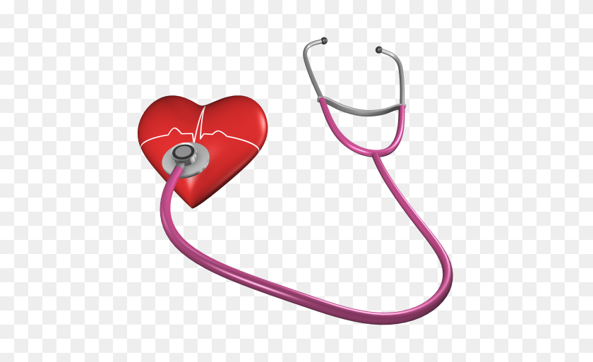500x453 Stethoscope With Heart Transparent Png Image - Stethoscope PNG