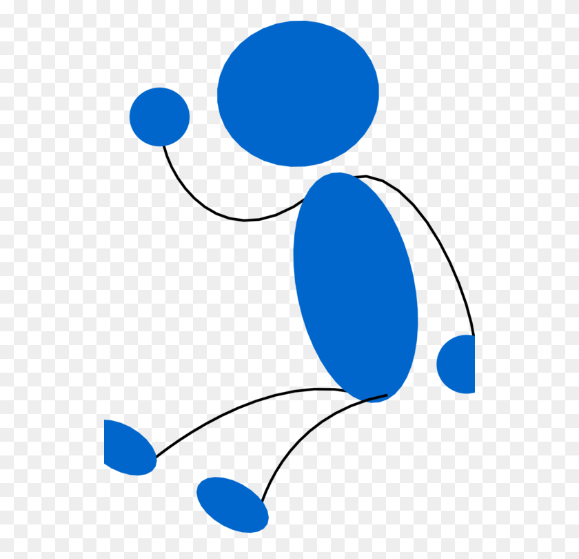 538x750 Figura De Palo Iconos De Equipo Descargar Dibujo De Matchstick Men Gratis - Blue Man Clipart