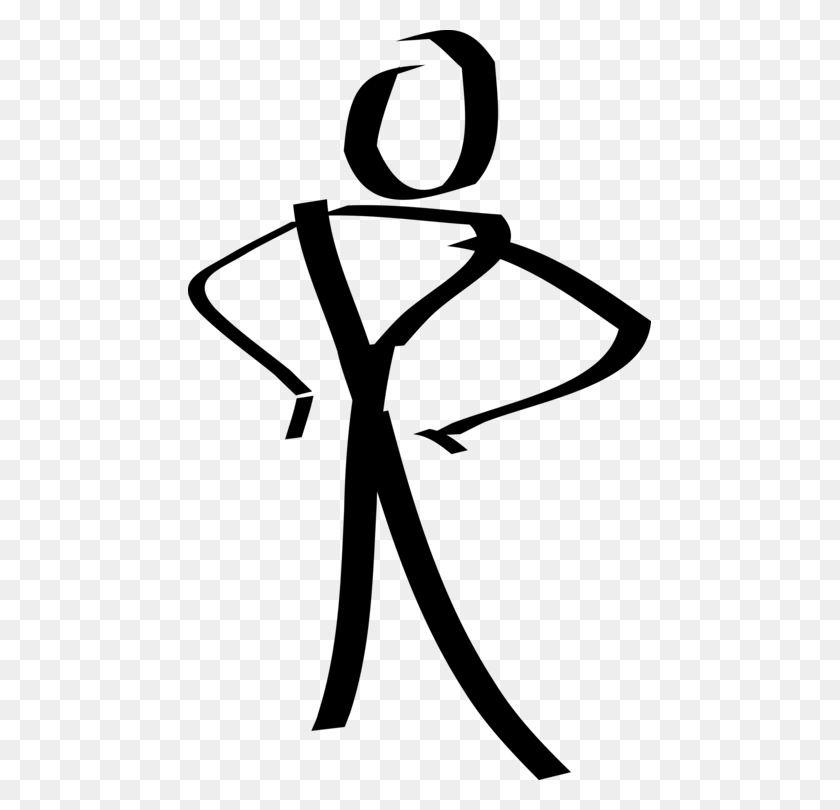 463x750 Stick Figure Drawing Graphic Arts Computer Icons Pencil Free - Human Figure Clipart