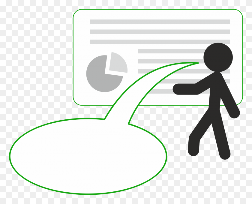 2400x1909 Stick Figure Presenting Icons Png - Stick Figure PNG