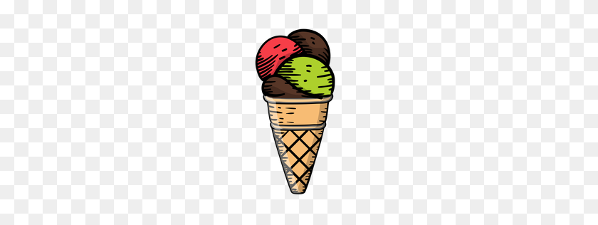 256x256 Плоский Значок Палки Мороженого - Мороженое Png