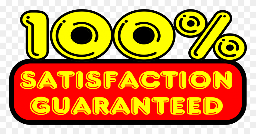 1536x750 Sticker Emoticon Guarantee - 100 Clipart