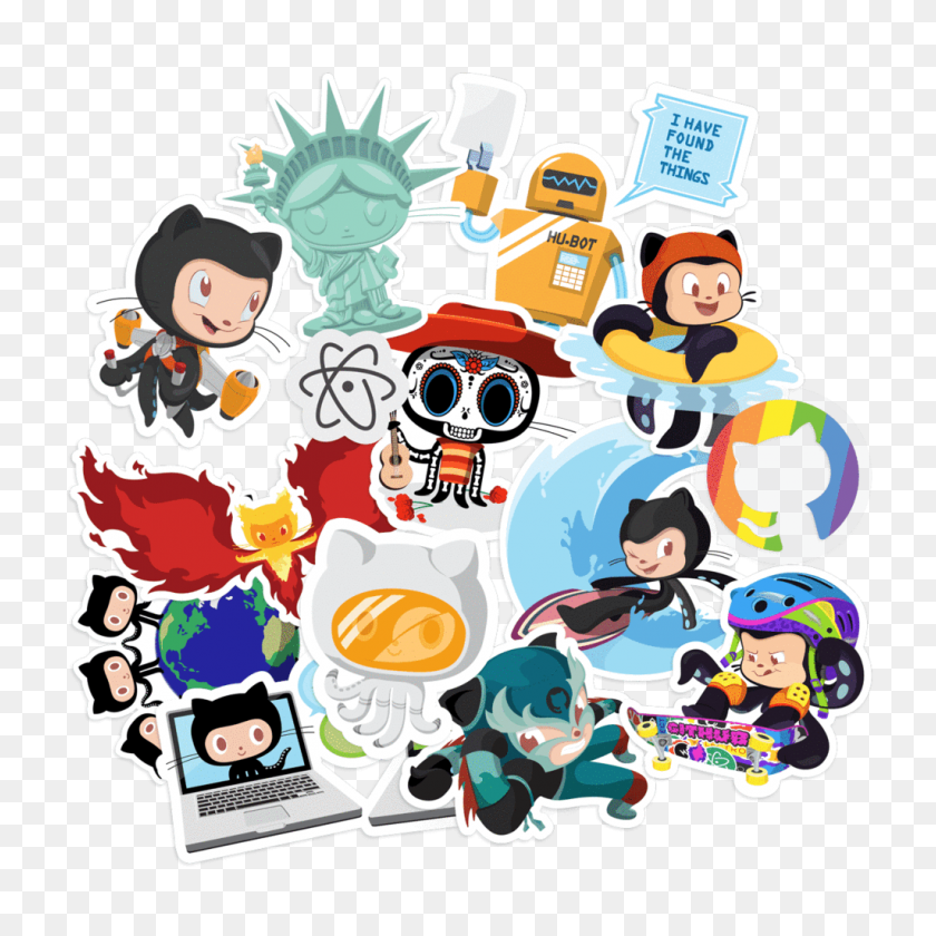 1024x1024 Sticker Packs Github - Stickers PNG
