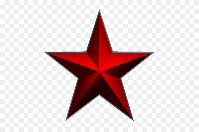 500x500 Наклейка Ремикс Png Звезда Пятьзвезд Красный Hd Highreso - Звездная Наклейка Png